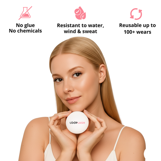 Looplash® Magnetic Eyelashes – Natural Look